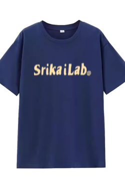 Heavyweight Red Letter Print T-Shirt for Women, Summer New Arrival, Short Sleeve Loose-Fitting Cotton Top, American Style Fashion