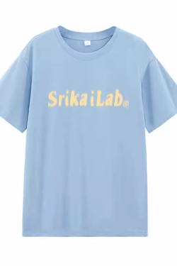 Heavyweight Red Letter Print T-Shirt for Women, Summer New Arrival, Short Sleeve Loose-Fitting Cotton Top, American Style Fashion