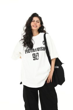 Heavyweight Washed Short-Sleeve T-Shirt for Men & Women - Trendy American Retro Summer Tee for Couples