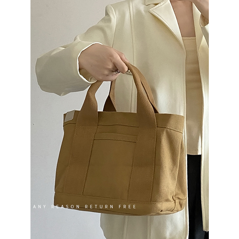 High-End Canvas Tote Bag for Women, Versatile Fashionable Lunch Bag, Chic Everyday Handbag High-End Canvas Tote Bag for Women, Versatile Fashionable Lunch Bag, Chic Everyday Handbag