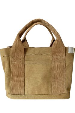 High-End Canvas Tote Bag for Women, Versatile Fashionable Lunch Bag, Chic Everyday Handbag