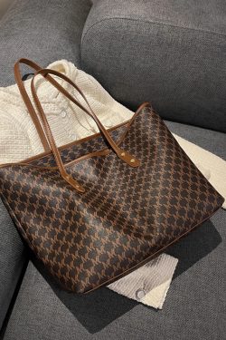 High-End Classic Tote Bag for Women - Light Luxury Commuting Handbag, Large Capacity Versatile Shoulder Bag