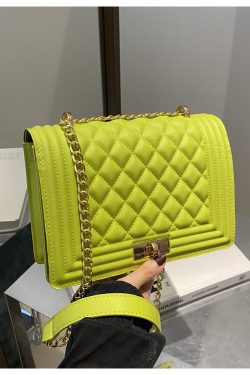 High-End Diamond-Pattern Crossbody Bag - 2025 Versatile Small Square Shoulder Bag for Casual Fashion