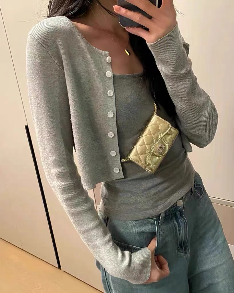 High-End Diamond-Patterned Crossbody Mini Bag - Versatile Small Square Chain Purse for Cards and Coins, Chic Luxury Style High-End Diamond-Patterned Crossbody Mini Bag - Versatile Small Square Chain Purse for Cards and Coins, Chic Luxury Style