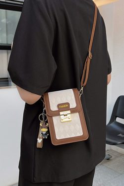 High-End Mini Crossbody Bag for Mobile Phones - Stylish Compact Summer 2025 Fashion for Women