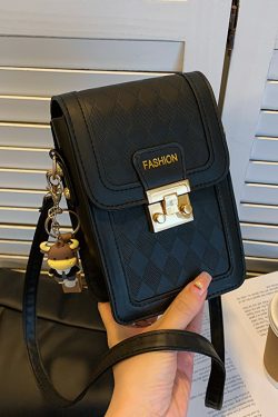 High-End Mini Crossbody Bag for Mobile Phones - Stylish Compact Summer 2025 Fashion for Women