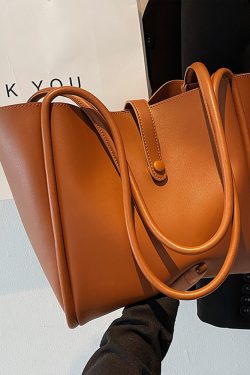 High-End Minimalist Tote Bag for Women - Large Capacity Commuter Handbag with Niche Design