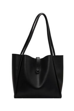 High-End Minimalist Tote Bag for Women - Large Capacity Commuter Handbag with Niche Design