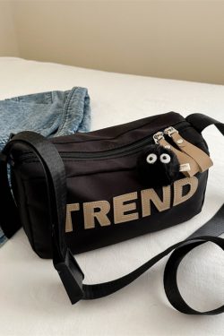 High-End Nylon Women's Crossbody Bag 2025 - Large Capacity Toast Pillow Design with Wide Shoulder Strap