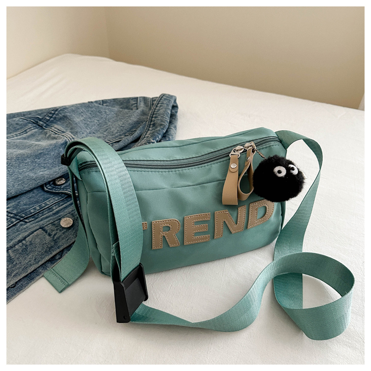 High-End Nylon Women's Crossbody Bag 2025 - Large Capacity Toast Pillow Design with Wide Shoulder Strap High-End Nylon Women's Crossbody Bag 2025 - Large Capacity Toast Pillow Design with Wide Shoulder Strap