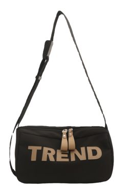 High-End Nylon Women's Crossbody Bag 2025 - Large Capacity Toast Pillow Design with Wide Shoulder Strap