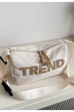 High-End Nylon Women's Crossbody Bag 2025 - Large Capacity Toast Pillow Design with Wide Shoulder Strap