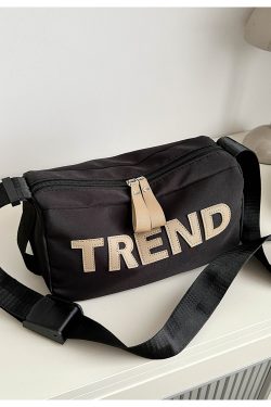 High-End Nylon Women's Crossbody Bag 2025 - Large Capacity Toast Pillow Design with Wide Shoulder Strap