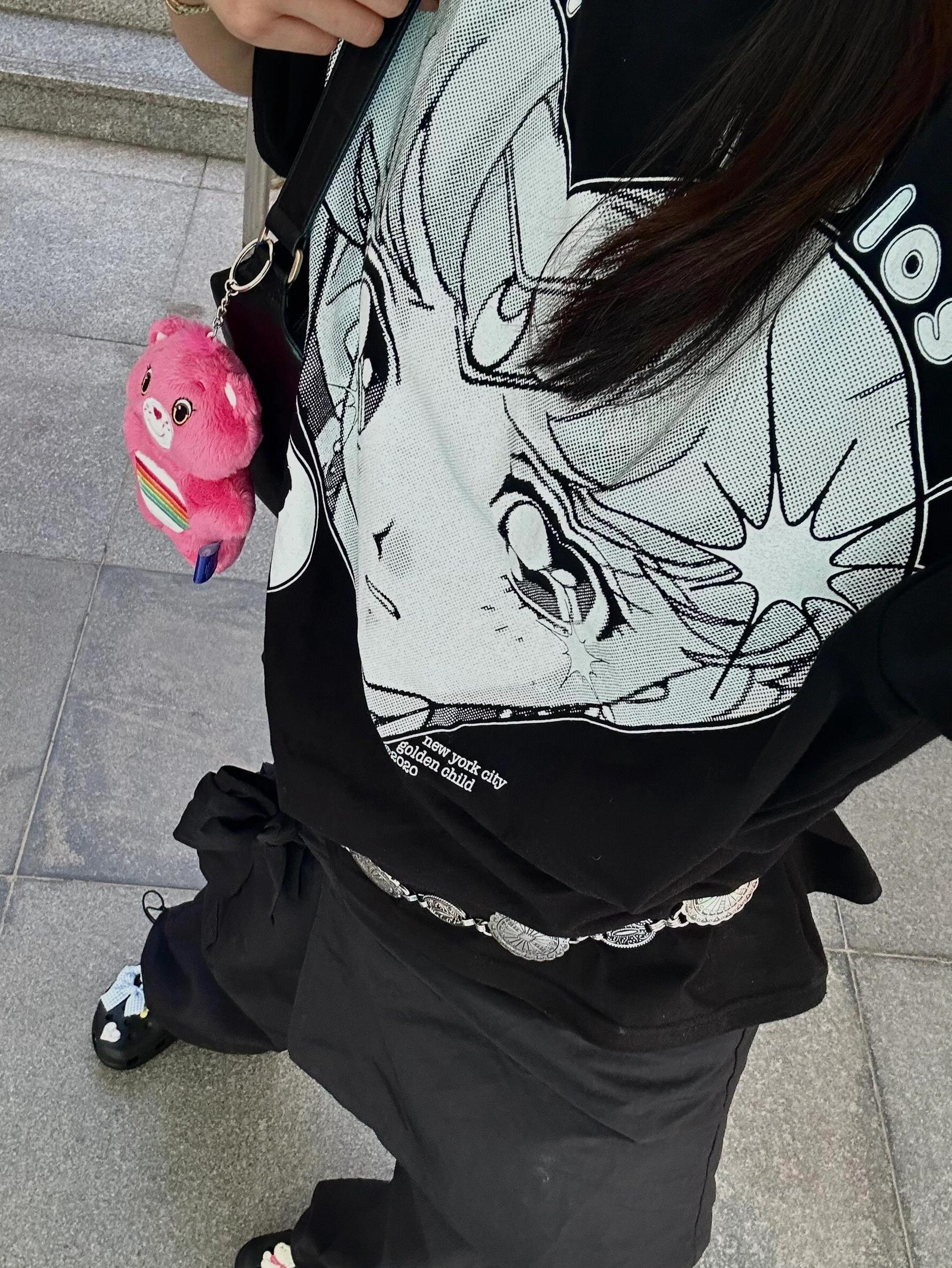 High-End Printed Slim-Fit Loose Pure Cotton Short-Sleeve T-Shirt for Women - Versatile Age-Reducing Style High-End Printed Slim-Fit Loose Pure Cotton Short-Sleeve T-Shirt for Women - Versatile Age-Reducing Style