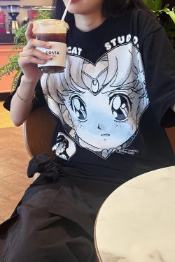 High-End Printed Slim-Fit Loose Pure Cotton Short-Sleeve T-Shirt for Women - Versatile Age-Reducing Style