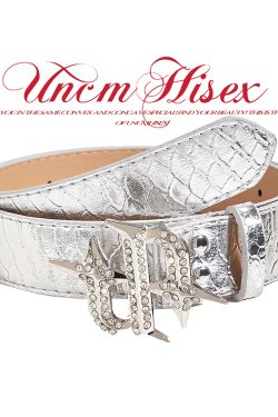 High-End Silver Rhinestone Buckle Waist Belt for Summer 2025 - Niche INS Style Accessories for Unique Fashion Statements