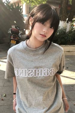 High-End White Embroidered Letter Short Sleeve T-Shirt for Women, Summer 2025 American Style Heavyweight Cotton Top