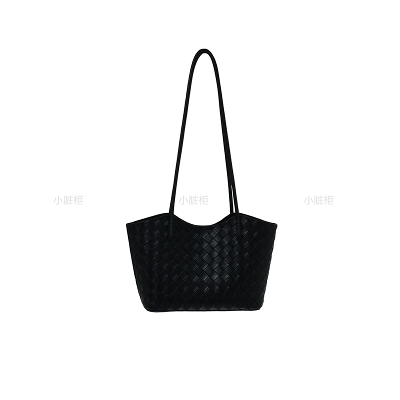 High-End Woven Textured Soft Leather Commuter Shoulder Tote Bag - Versatile Niche Design for Effortless Style High-End Woven Textured Soft Leather Commuter Shoulder Tote Bag - Versatile Niche Design for Effortless Style