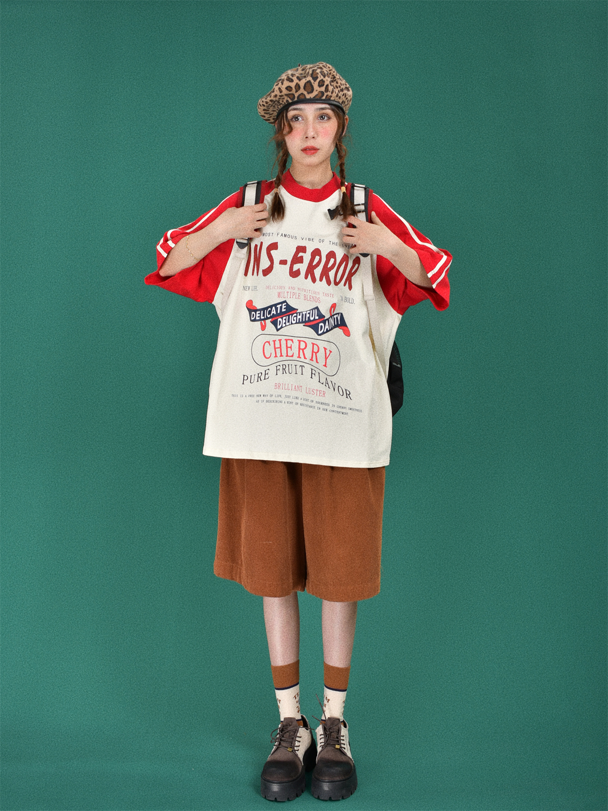 High Neck Loose Short Sleeve T-Shirt - Handmade Vintage Sports Style Unisex Summer Top - Trendy Casual Fashion High Neck Loose Short Sleeve T-Shirt - Handmade Vintage Sports Style Unisex Summer Top - Trendy Casual Fashion