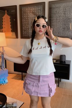 High Waist Plus Size Hot Girl Summer Skirt Pants - Trendy Half Skirt for Women - Fashionable Short Skirt 2025