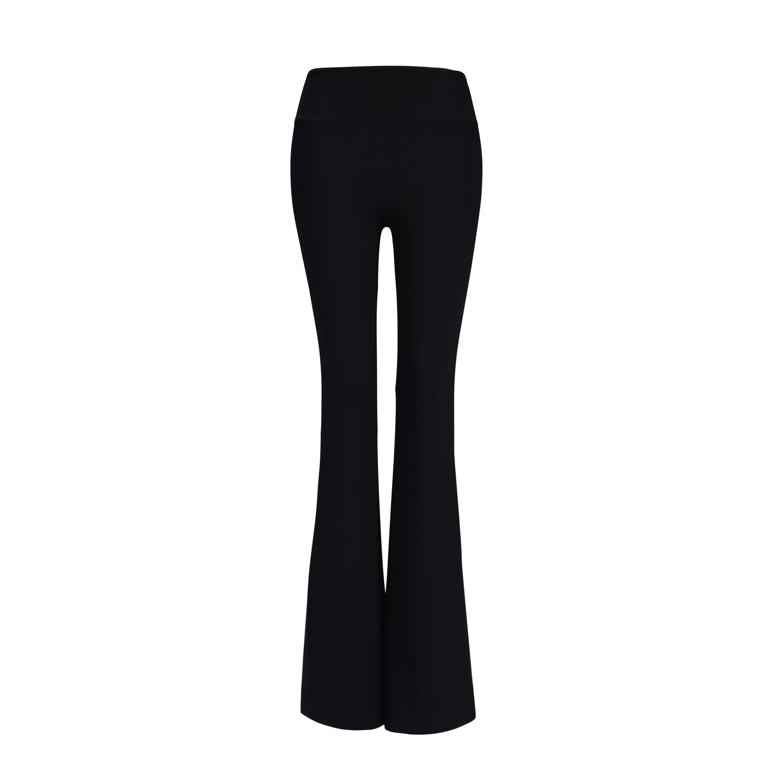 High-Waisted Flared Sports Pants with Elastic Nude Feel, Slimming Yoga Bell-Bottoms for Activewear and Fitness Fashion High-Waisted Flared Sports Pants with Elastic Nude Feel, Slimming Yoga Bell-Bottoms for Activewear and Fitness Fashion