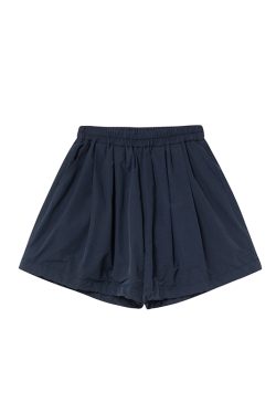 High-Waisted Niche Drawstring Flower Bud Shorts for Women - Slimming Casual Summer Style for Petite Sizes