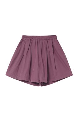 High-Waisted Niche Drawstring Flower Bud Shorts for Women - Slimming Casual Summer Style for Petite Sizes