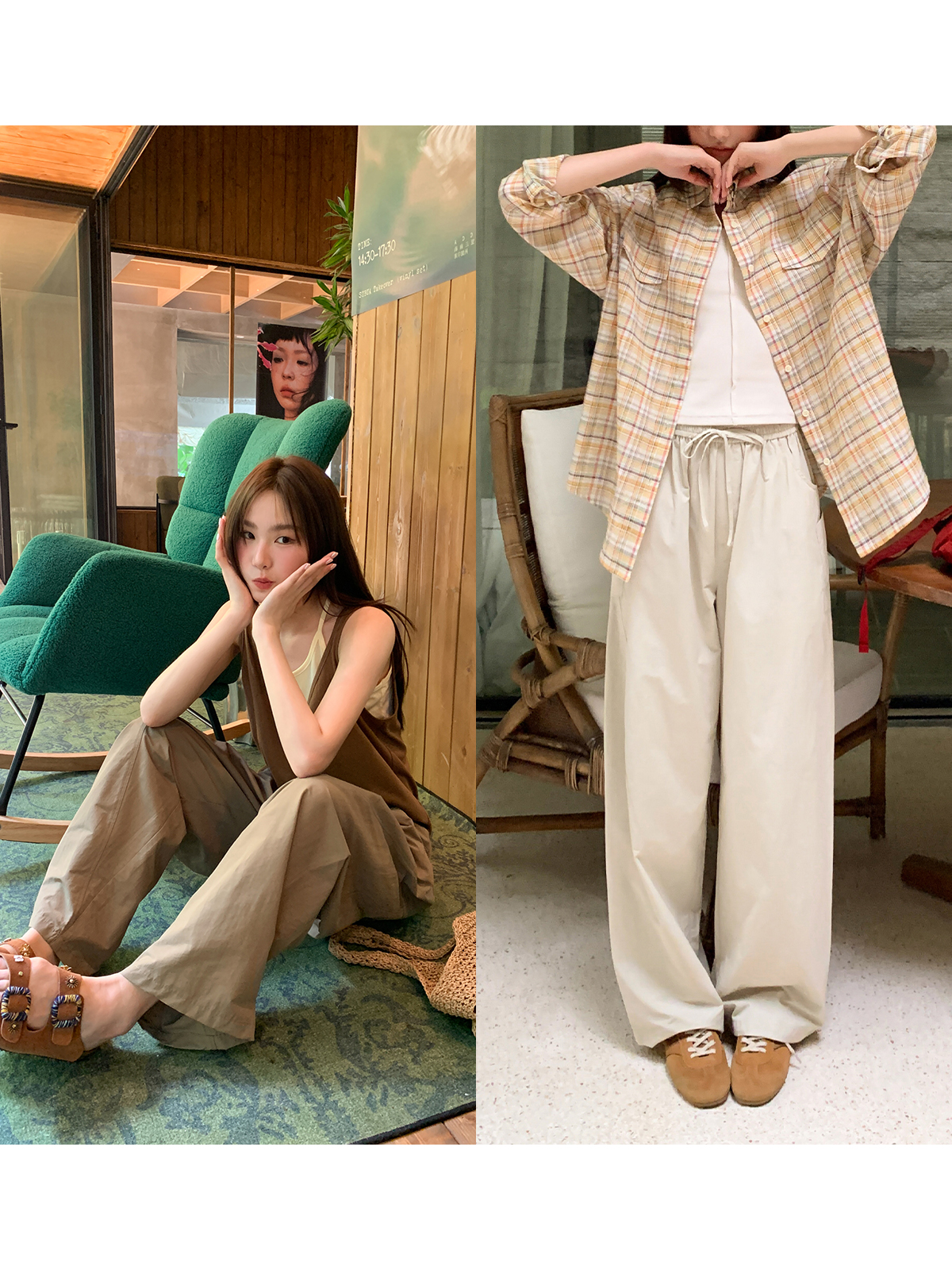 High-Waisted Slim Straight Multi-Pocket Casual Pants for Women - Summer Style, Narrow Edge Design, Trendy and Comfortable High-Waisted Slim Straight Multi-Pocket Casual Pants for Women - Summer Style, Narrow Edge Design, Trendy and Comfortable