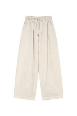 High-Waisted Slim Straight Multi-Pocket Casual Pants for Women - Summer Style, Narrow Edge Design, Trendy and Comfortable