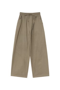 High-Waisted Slim Straight Multi-Pocket Casual Pants for Women - Summer Style, Narrow Edge Design, Trendy and Comfortable