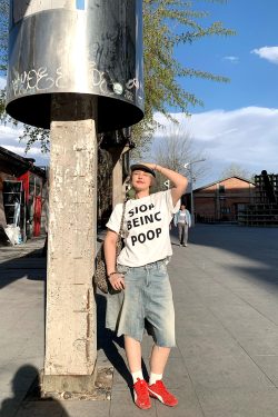 High-Waisted Slim Straight Wide-Leg Denim Pants for Women - Versatile Casual Style for Spring/Summer 2025