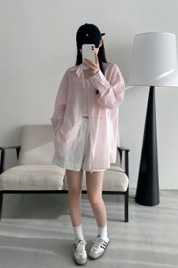 Island Memory Summer Sun Protection Shirt Jacket - Lightweight Tencel Beach Outerwear for Warm Weather Adventures