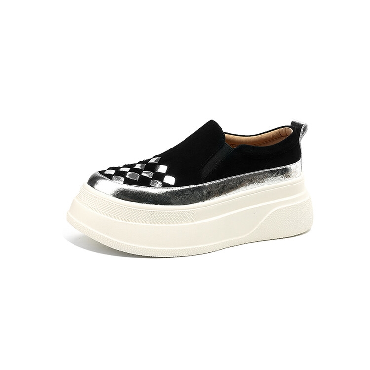 Italian-Style 6 cm Secret Chrisloub Soft Sole Genuine Leather Color-Blocking Casual Shoes for Women - Comfortable Versatile Footwear 2024 Italian-Style 6 cm Secret Chrisloub Soft Sole Genuine Leather Color-Blocking Casual Shoes for Women - Comfortable Versatile Footwear 2024