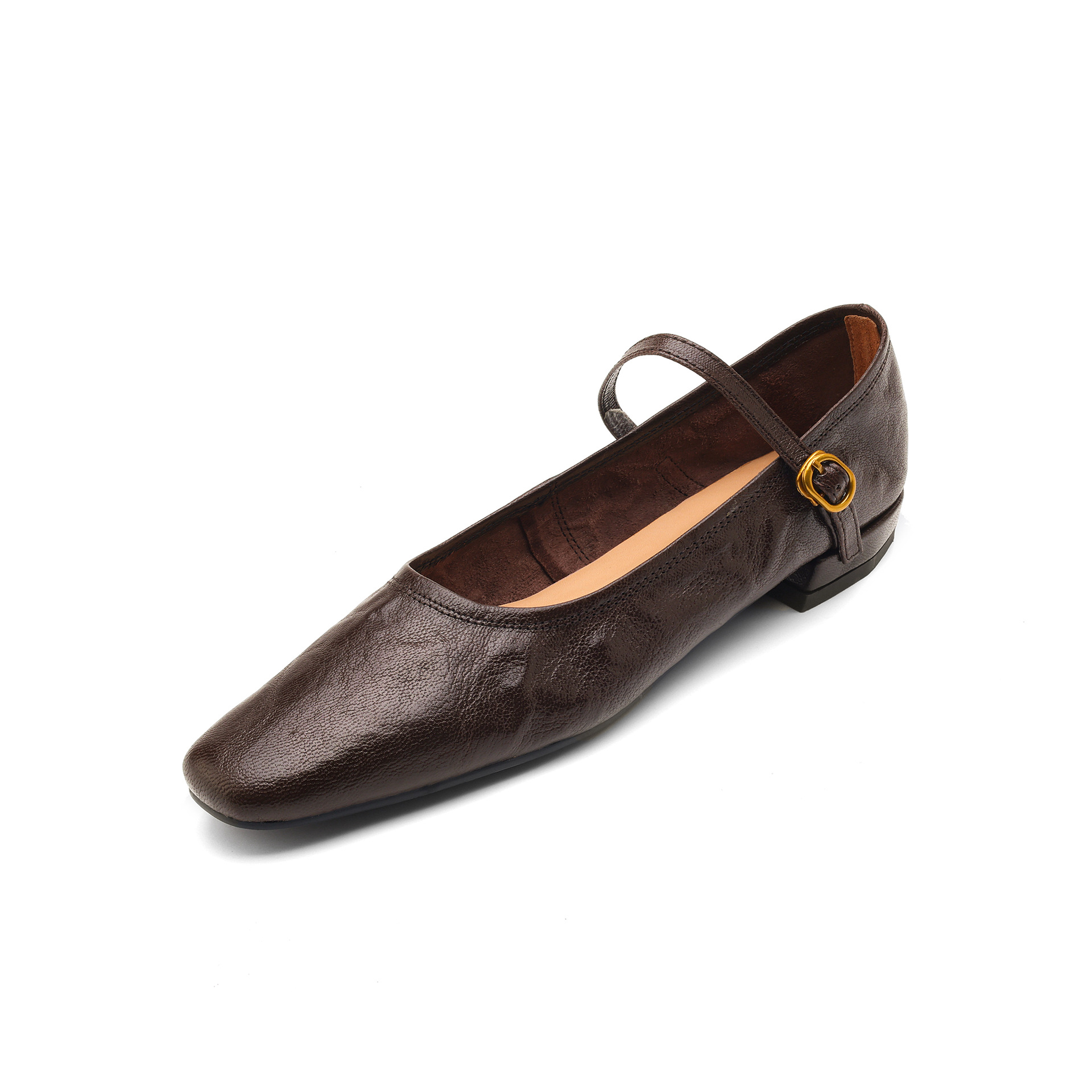 Italian-Style 7 cm Soft Sole Flat Shoes, Comfortable First Layer Sheepskin, Easy to Wear Footwear for Everyday Style Italian-Style 7 cm Soft Sole Flat Shoes, Comfortable First Layer Sheepskin, Easy to Wear Footwear for Everyday Style