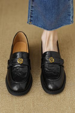 Italian-Style Soft Leather Chelsea Ankle Boots for Women - Chunky Heels, Non-Fatiguing, 90s Inspired, Stylish Comfort