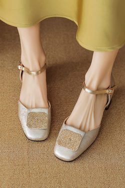 Italian-Style Soft Sole Summer Sandals, Chinese National Wind Design, Comfortable Genuine Leather, 90s Inspired Footwear