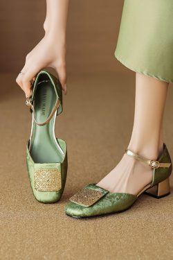 Italian-Style Soft Sole Summer Sandals, Chinese National Wind Design, Comfortable Genuine Leather, 90s Inspired Footwear