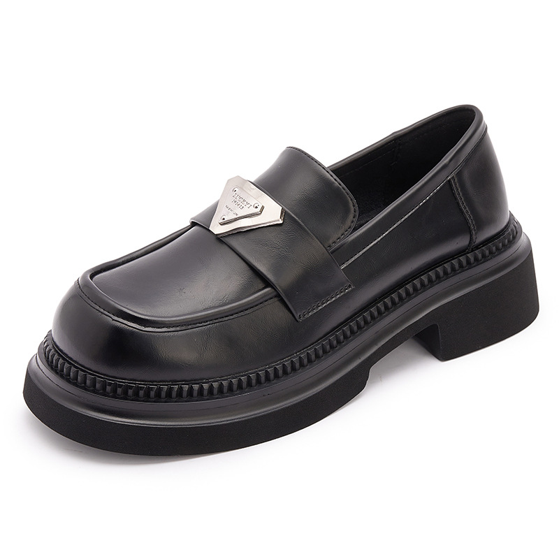 Italian-Style Soft-Soled 4.5 cm Thick-Soled Genuine Leather Loafers for Women - Non-Fatiguing Comfort 2024 Italian-Style Soft-Soled 4.5 cm Thick-Soled Genuine Leather Loafers for Women - Non-Fatiguing Comfort 2024