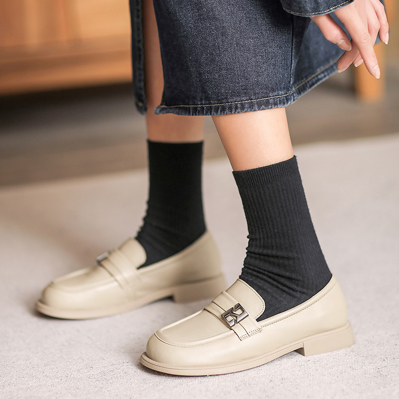 Italian-Style Soft-Soled Casual Loafers for Spring & Autumn - 2.5 cm Flat Non-Fatigue Shoes Italian-Style Soft-Soled Casual Loafers for Spring & Autumn - 2.5 cm Flat Non-Fatigue Shoes