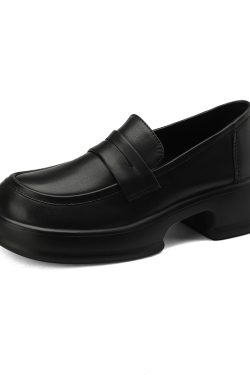 Italian-Style Soft-Soled Loafers - Comfortable Fashionable Shoes for Versatile Wear, 5 cm Heel, Perfect for Everyday and Casual Outfits