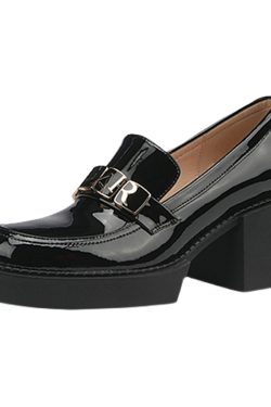 Italian-Style Soft-Soled Women's Shoes - 6.5 cm French High-End Leather Comfort Footwear for Chic Looks