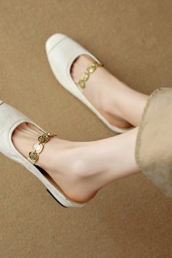 Italian Ultra-Soft Lambskin Open-Toe Half Slippers for Women - 2025 Summer One-Strap Sandals, Chic and Comfortable Footwear