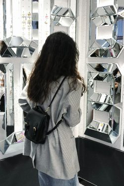 Japanese JK Uniform Bag - Retro British Style Small Handbag & Backpack for Y2K Aesthetic, Niche Design Shoulder Bag