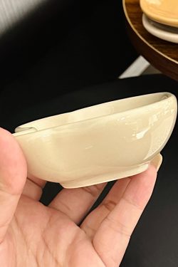 Japanese Mini Ceramic Snack Plates Set - Cute Soy Sauce & Vinegar Dipping Dishes for Sushi and Hot Pot - Perfect Home Use Decor