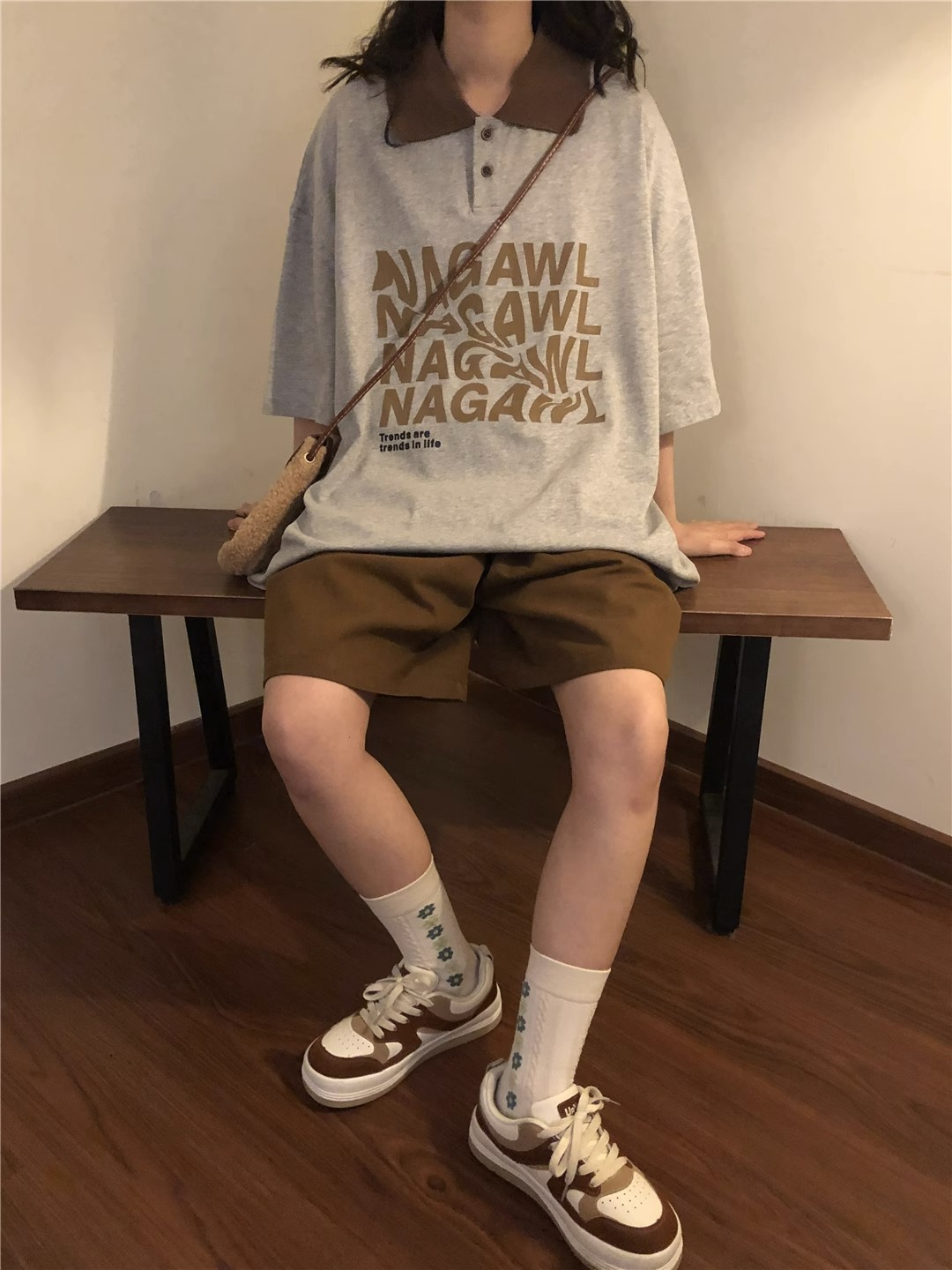 Japanese Retro Coffee Color Work Shorts for Men & Women - Summer Loose Casual Straight Wide-Leg Five-Point Pants Japanese Retro Coffee Color Work Shorts for Men & Women - Summer Loose Casual Straight Wide-Leg Five-Point Pants