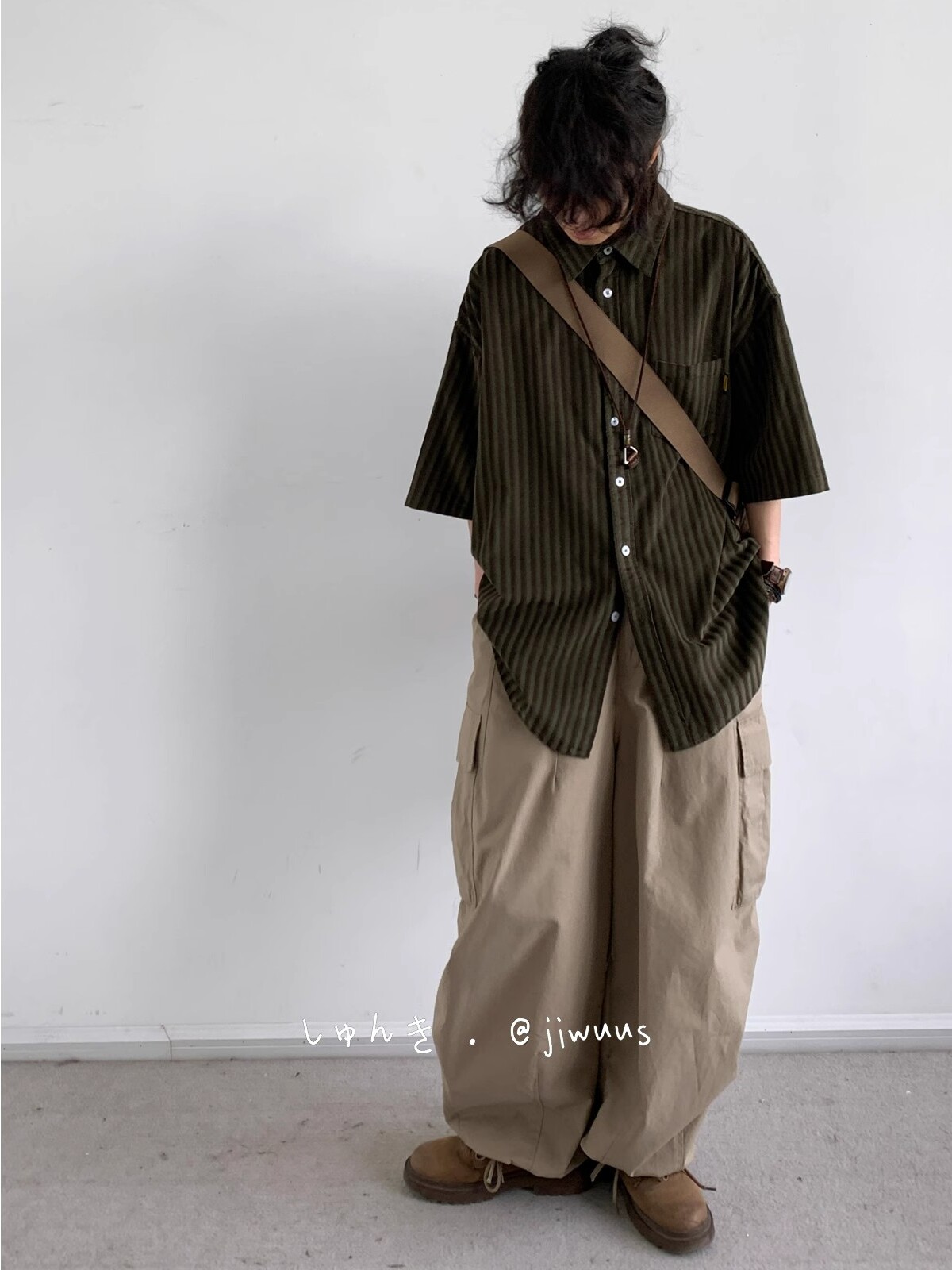 Japanese Retro Harajuku Striped Short Sleeve Shirt for Men and Women - Loose Boyfriend Style Summer Fashion Top Japanese Retro Harajuku Striped Short Sleeve Shirt for Men and Women - Loose Boyfriend Style Summer Fashion Top