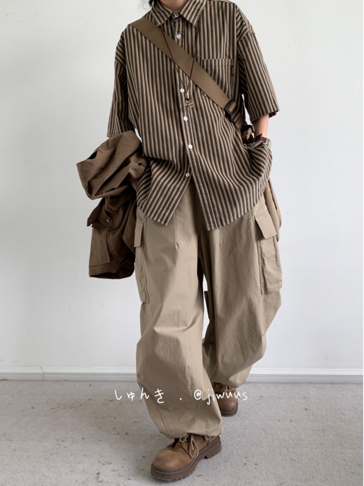 Japanese Retro Harajuku Striped Short Sleeve Shirt for Men and Women - Loose Boyfriend Style Summer Fashion Top Japanese Retro Harajuku Striped Short Sleeve Shirt for Men and Women - Loose Boyfriend Style Summer Fashion Top