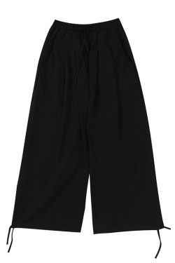 Japanese Retro Loose Sweatpants for Men and Women - Simple Versatile Straight-Leg Drawstring Harem Pants, Spring Fashion