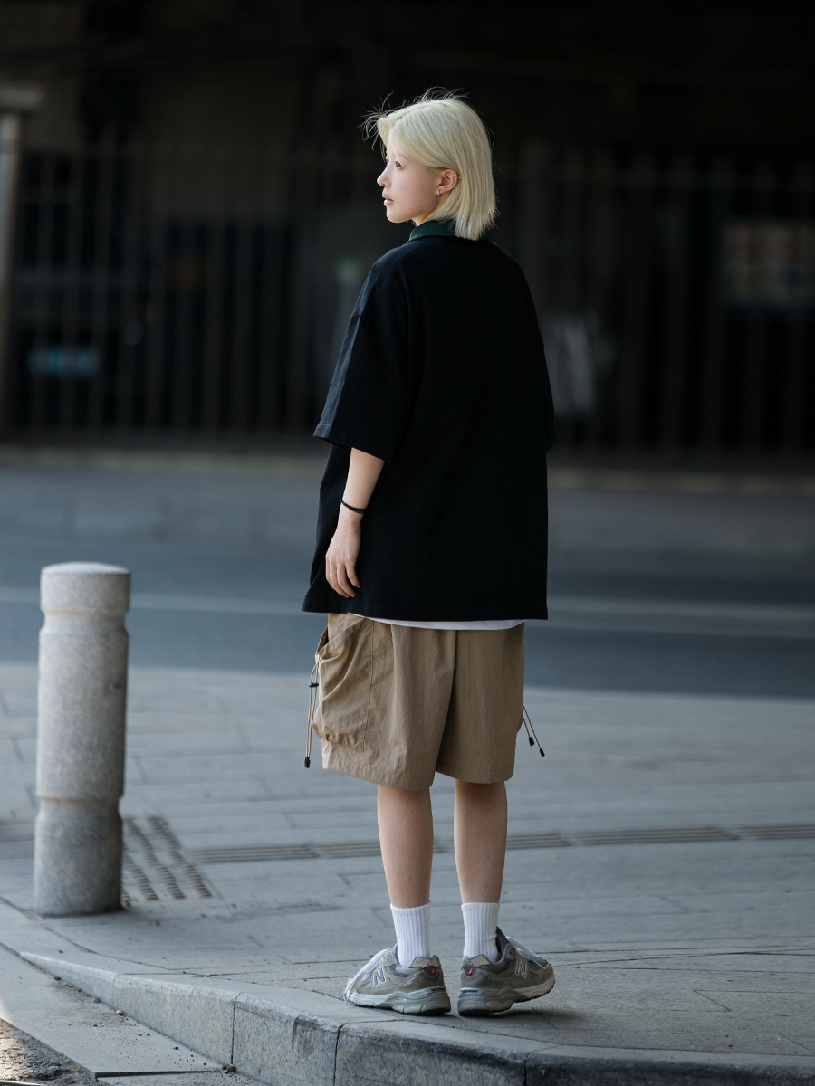 Japanese Retro Niche Design Lapel Polo Shirt for Men - Short Sleeve Commuting Style Summer T-Shirt Japanese Retro Niche Design Lapel Polo Shirt for Men - Short Sleeve Commuting Style Summer T-Shirt