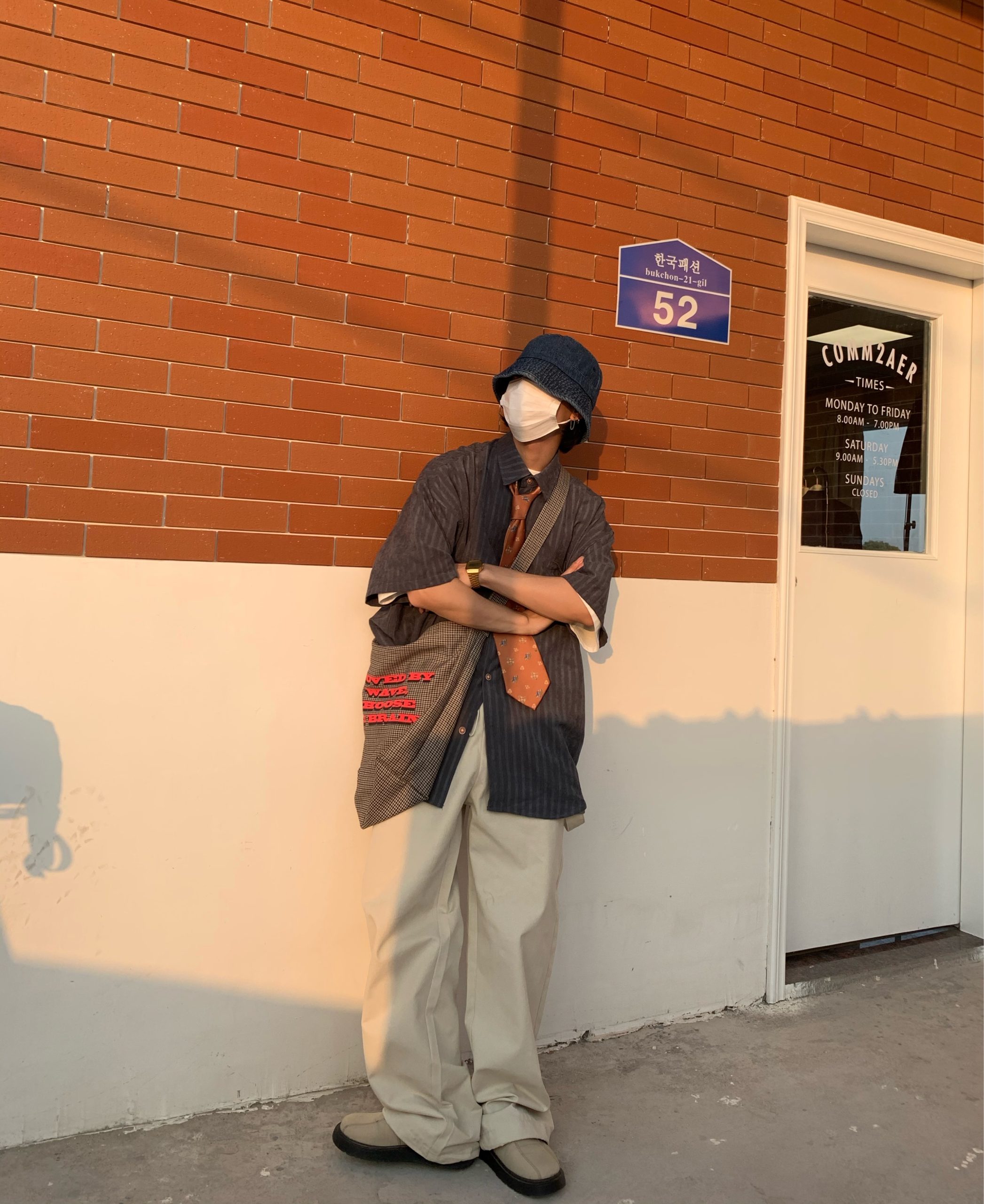 Japanese Retro Vertical Striped Short Sleeve Shirt for Summer, Versatile Half Sleeve Couple's Top in Hong Kong Style Japanese Retro Vertical Striped Short Sleeve Shirt for Summer, Versatile Half Sleeve Couple's Top in Hong Kong Style